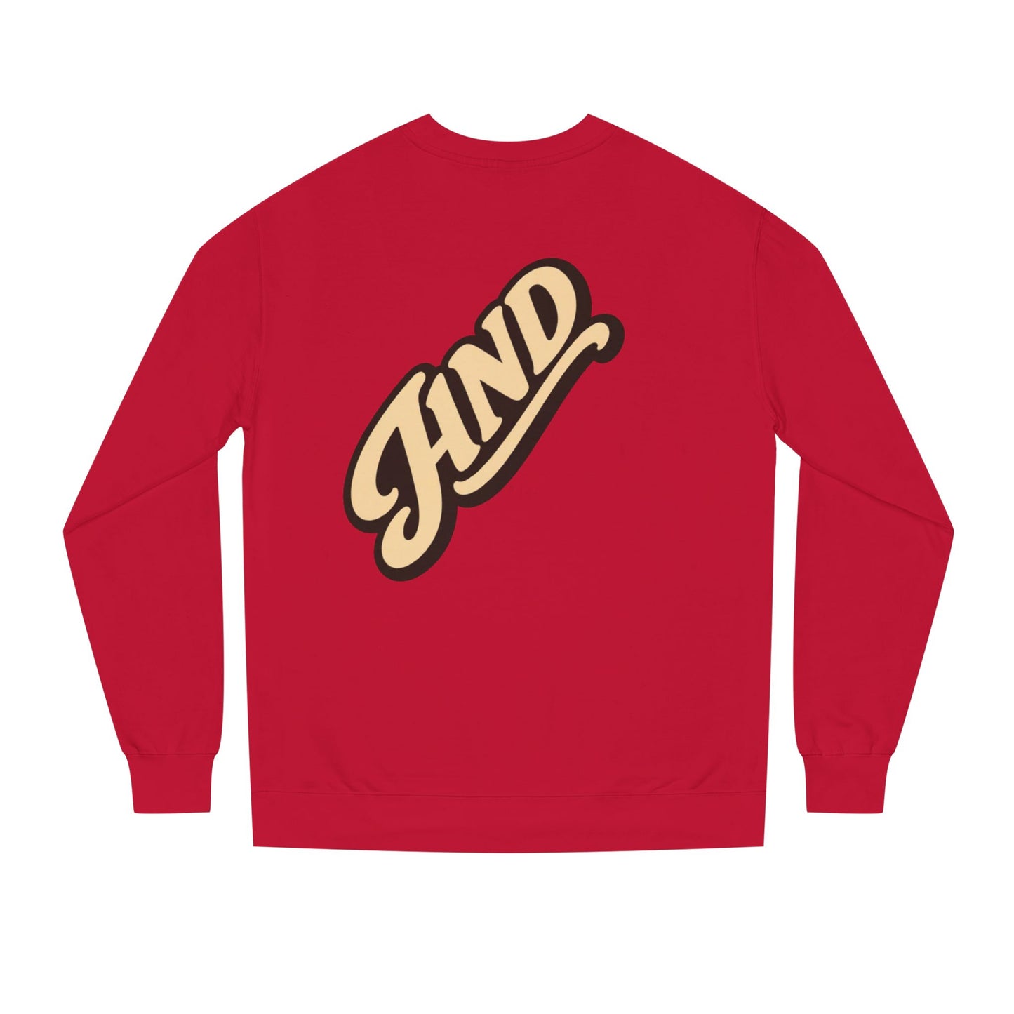 Kind Script Sweatshirt — Retro 'KIND' Graphic Crewneck