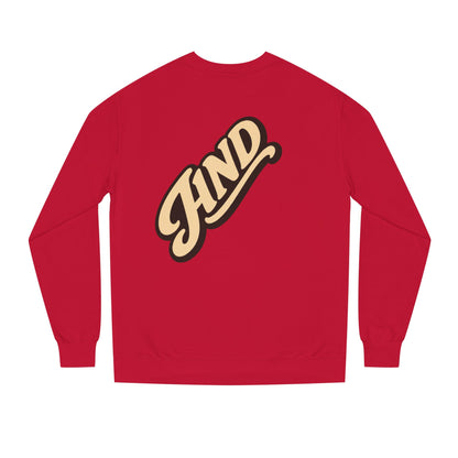 Kind Script Sweatshirt — Retro 'KIND' Graphic Crewneck