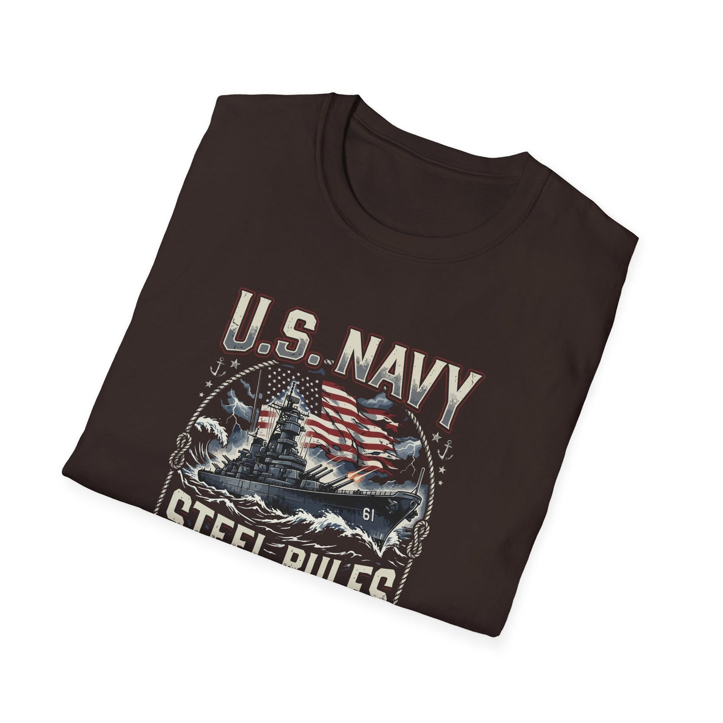 U.S. Navy Steel Rules the Sea T-Shirt