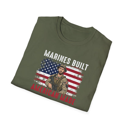 Marines Built American Made T‑Shirt