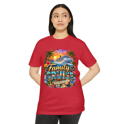 Family Cruise T-Shirt — Tropical Vacation Crew Cruise Shirt