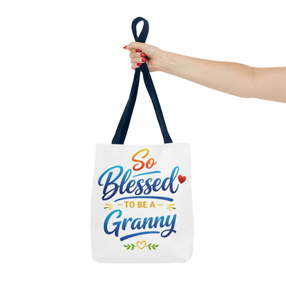 So Blessed to Be a Granny Tote Bag — Gift Tote for New Grandmothers