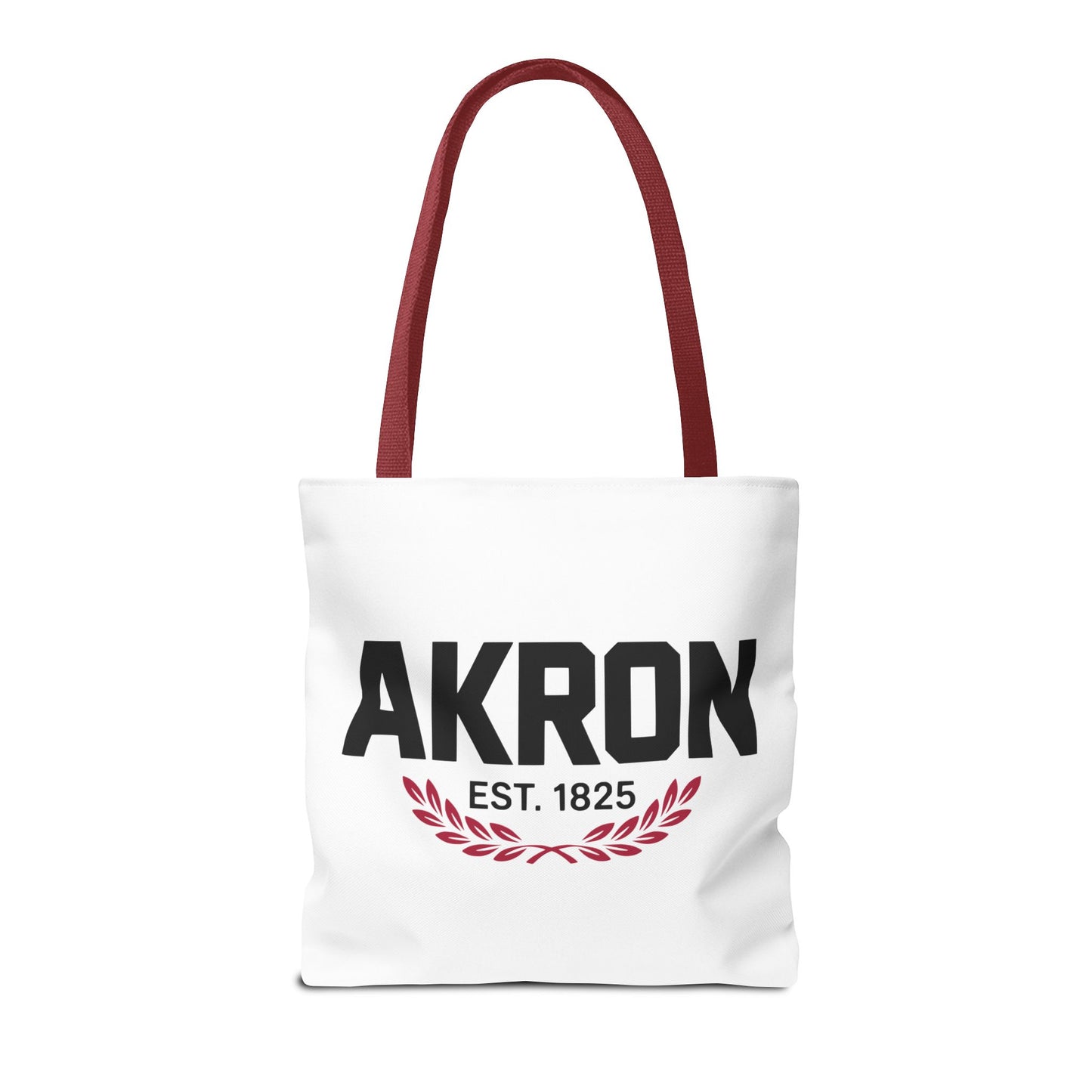 Akron Est. 1825 Tote Bag — City Pride Canvas Tote