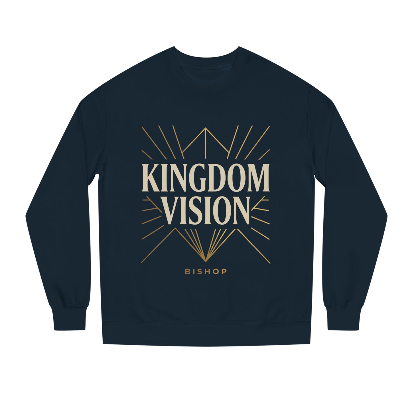 Kingdom Vision Sweatshirt — Faith-Based Inspirational Crewneck