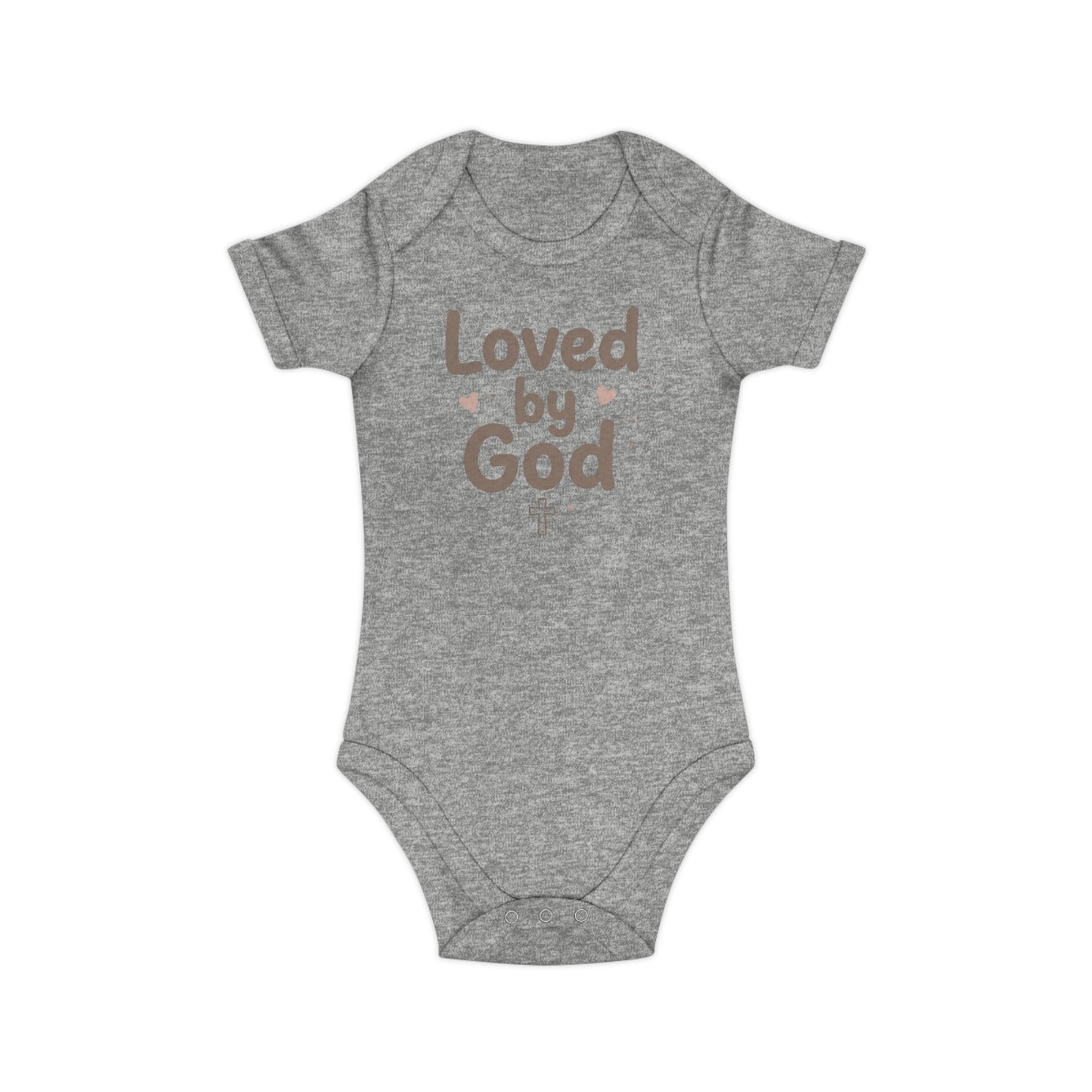 Loved by God Baby Bodysuit — Christian Infant Onesie