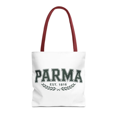 Parma Est. 1816 Tote Bag — Vintage Collegiate Canvas Tote