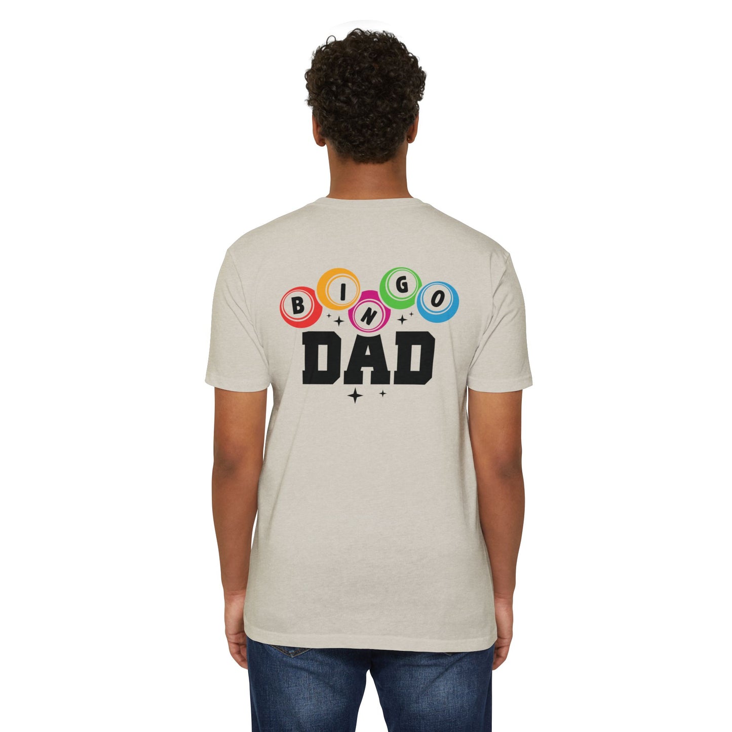 Bingo Dad T-Shirt — Retro Bingo Balls Father's Day Tee
