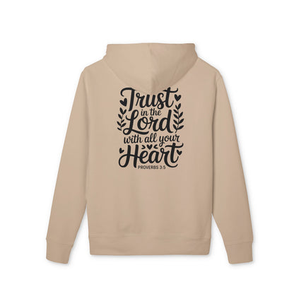 Hoodie - "Trust in the Lord with All Your Heart" Inspirational Christian Hoodie