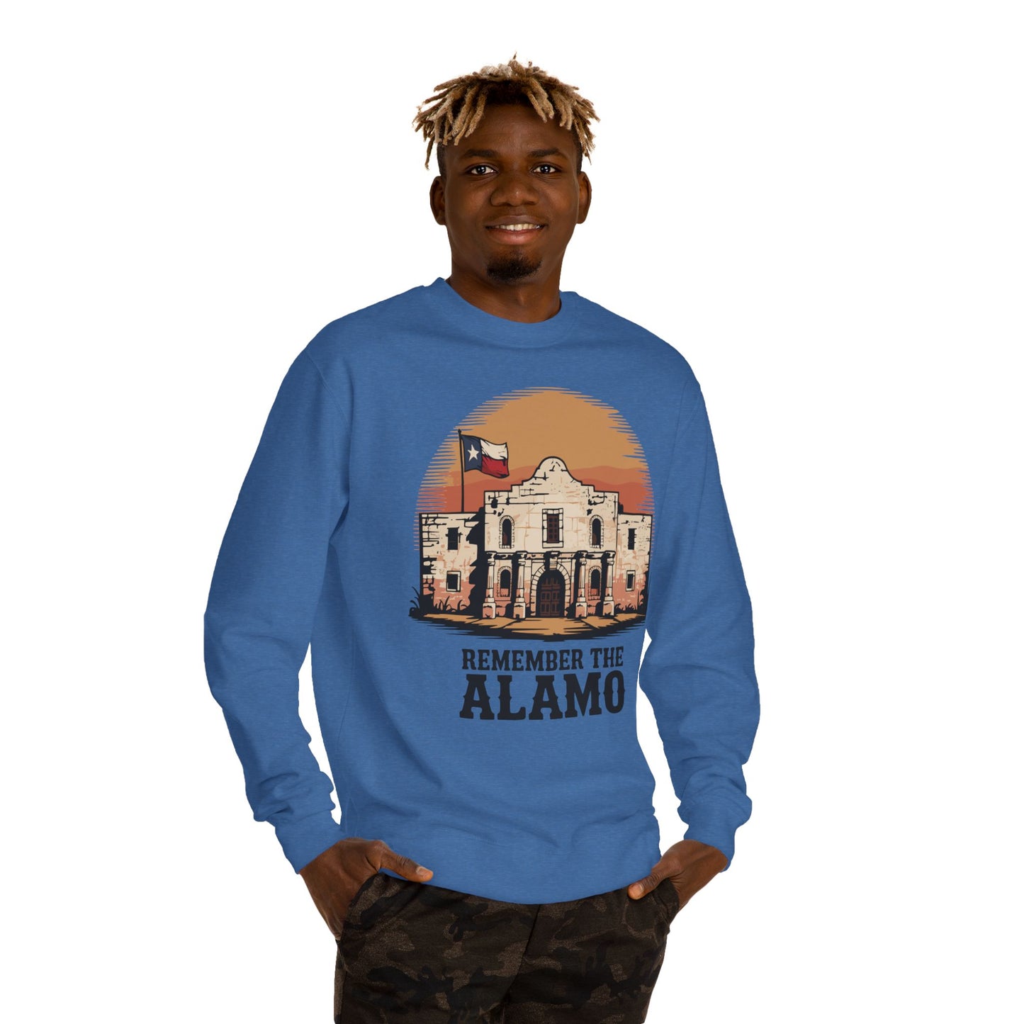 Remember The Alamo Sweatshirt – Vintage Texas Alamo Crewneck
