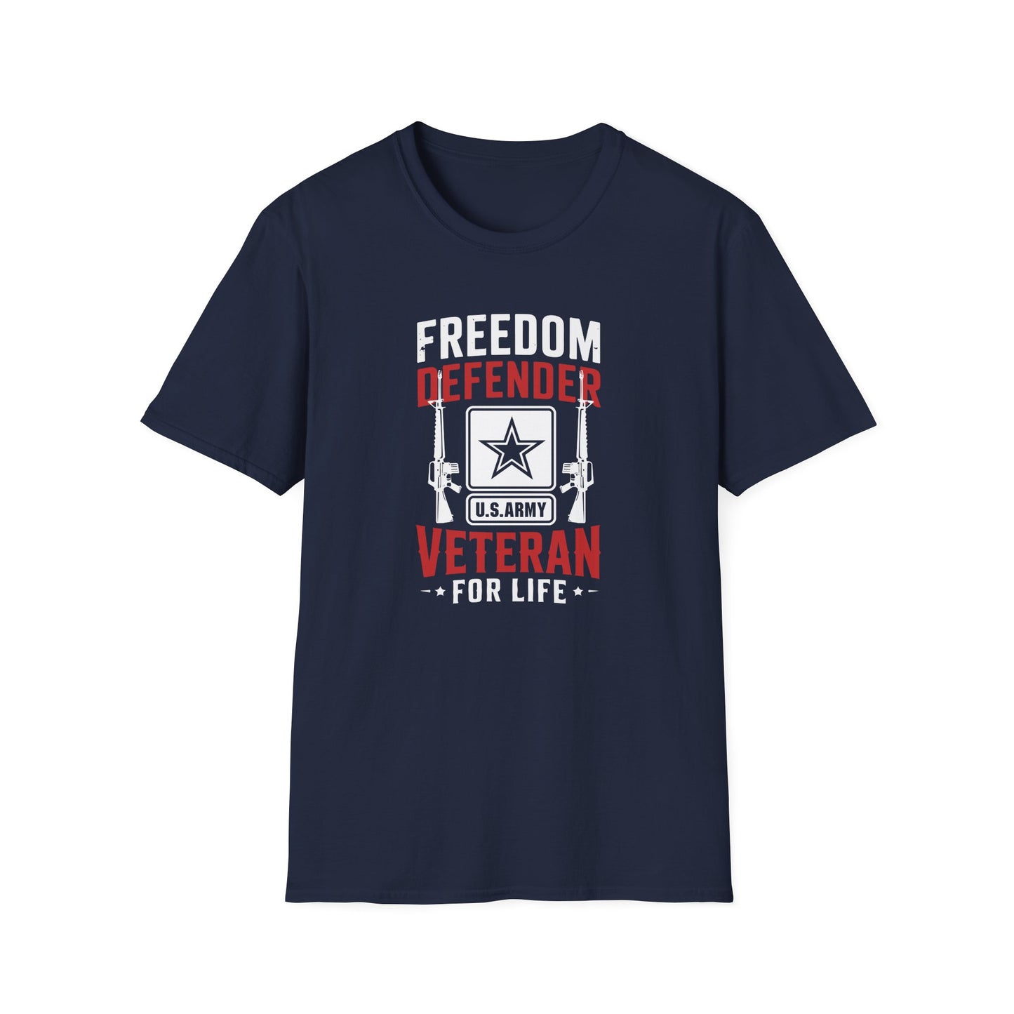Freedom Defender U.S. Army Veteran For Life T-Shirt