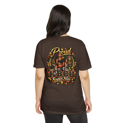 HBCU Proud T-Shirt — "Proud HBCU Super Star" Graphic Tee