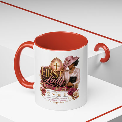 First Lady Church Coffee Mug — Inspirational Faith & Sunday Best Design
