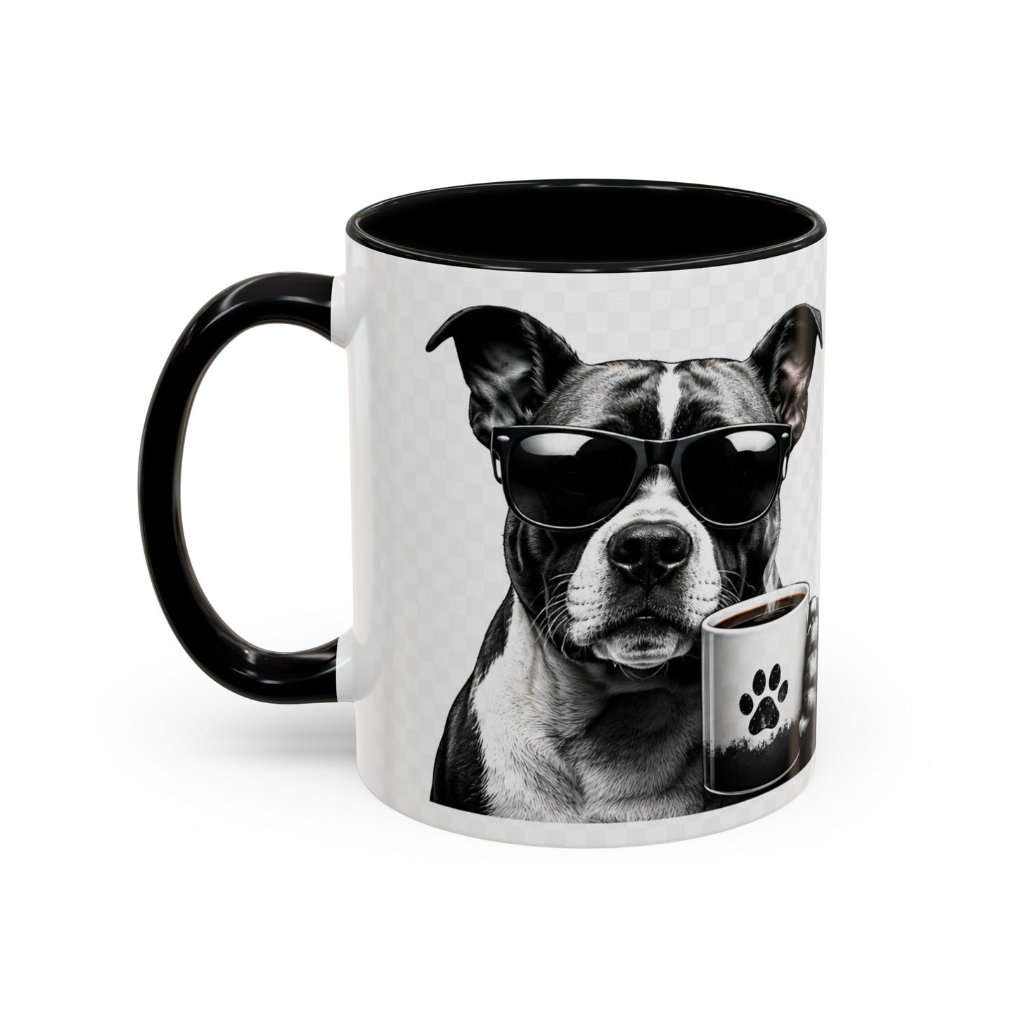 Dog Lover Coffee Mug — "I Don't Need Therapy I Just Need My Dog (And Coffee)" Accent Mug