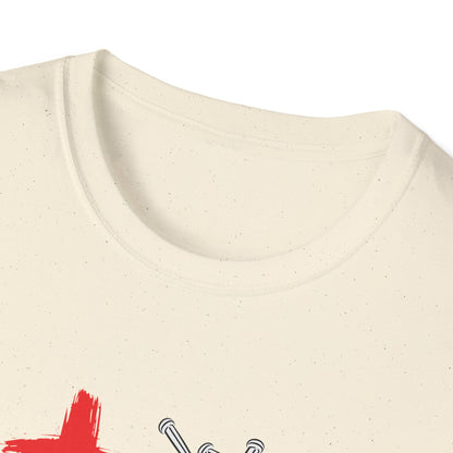 1 Cross + 3 Nails = 4 Given T-Shirt