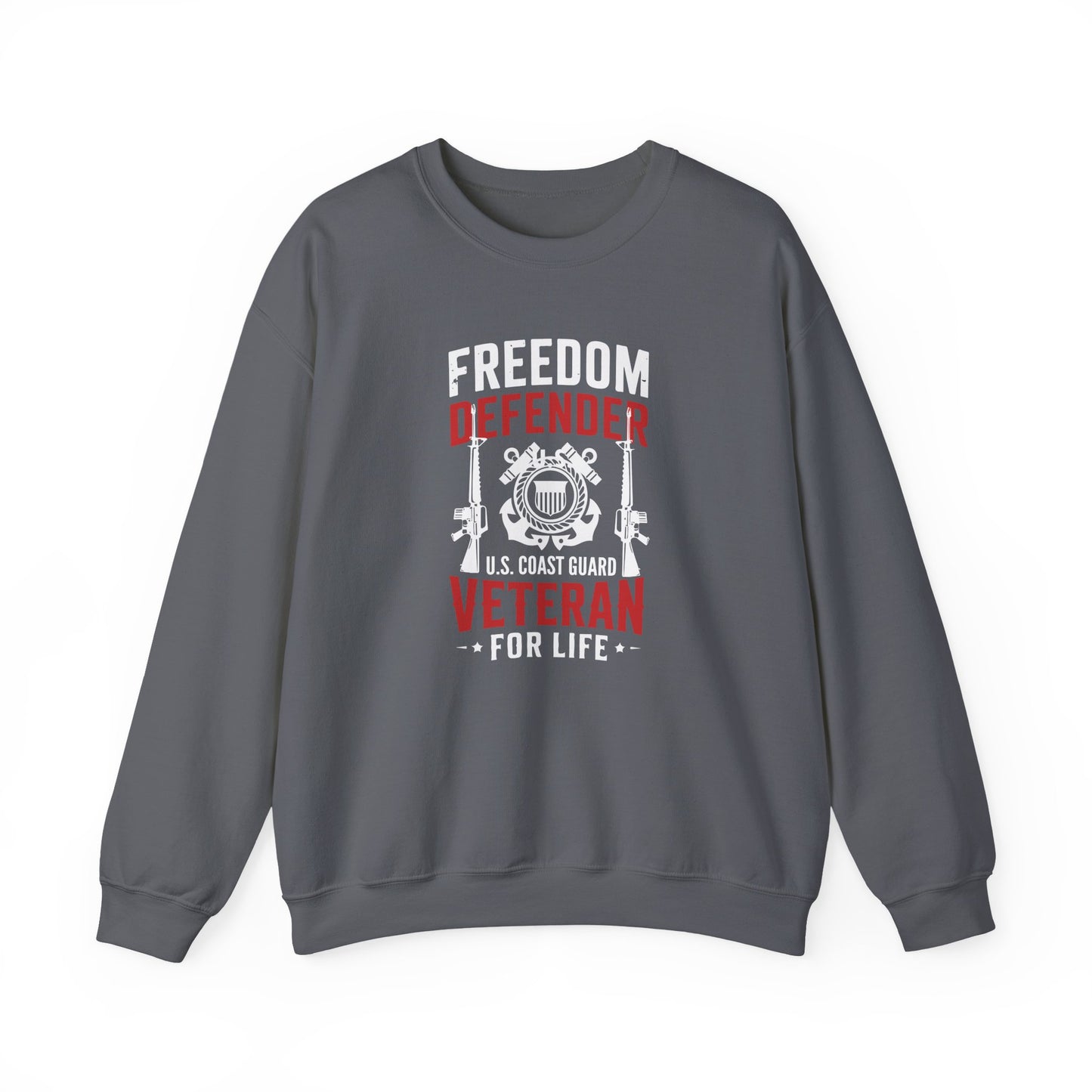 Freedom Defender U.S. Coast Guard Veteran Sweatshirt