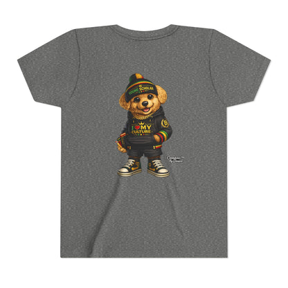 Youth Bear Graphic Tee – "I Love My Culture" Urban Streetwear