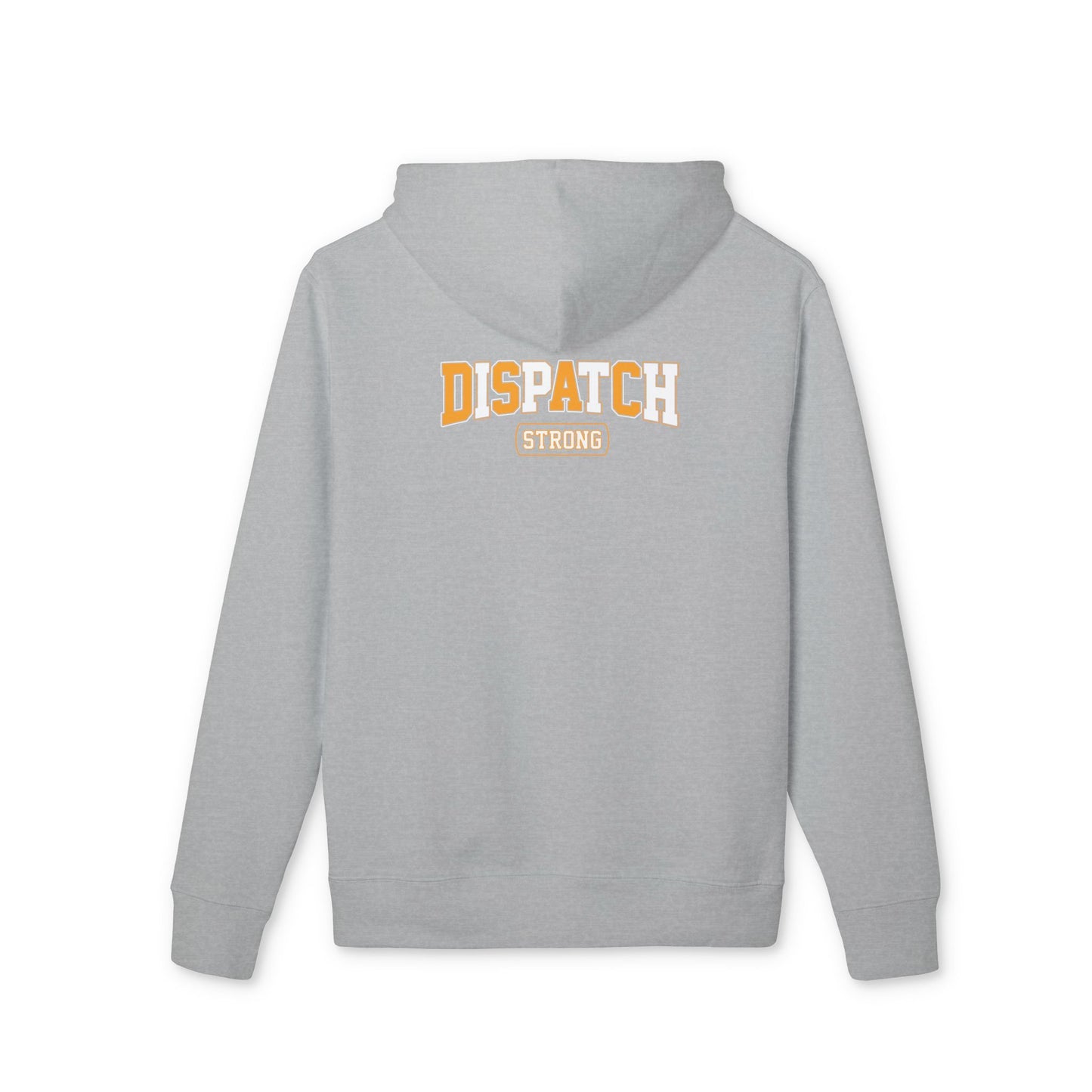 Dispatch Strong Hoodie — Retro Varsity Logo Pullover