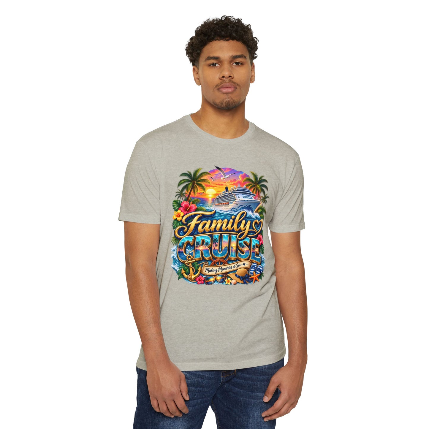 Family Cruise T-Shirt — Tropical Vacation Crew Cruise Shirt