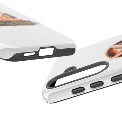 Wisdom and Theology Phone Case — Christian Dove & Cross Protective Tough Case