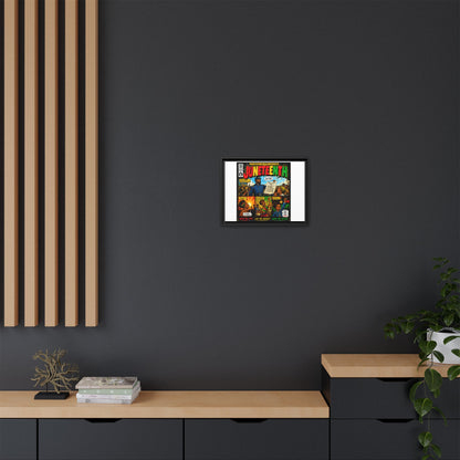 Juneteenth Comic Art Canvas - Framed Matte Wall Decor