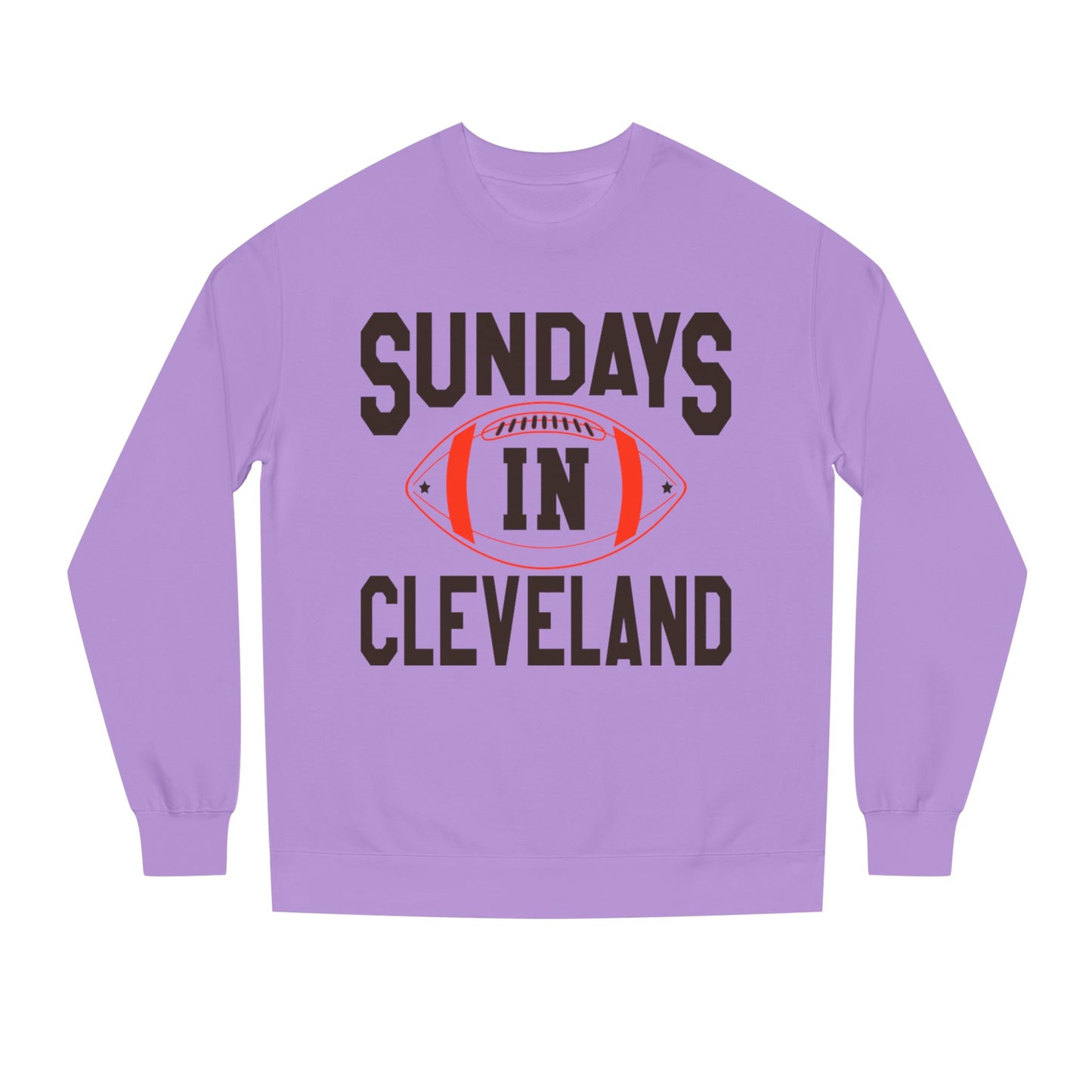 Sundays in Cleveland Football Sweatshirt
