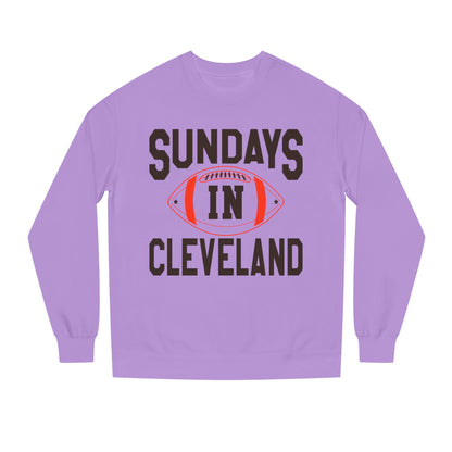 Sundays in Cleveland Football Sweatshirt