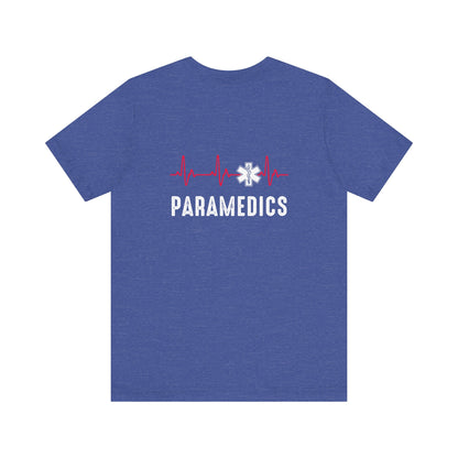 Paramedics EKG Star of Life T-Shirt — Emergency Medical Technician Tee