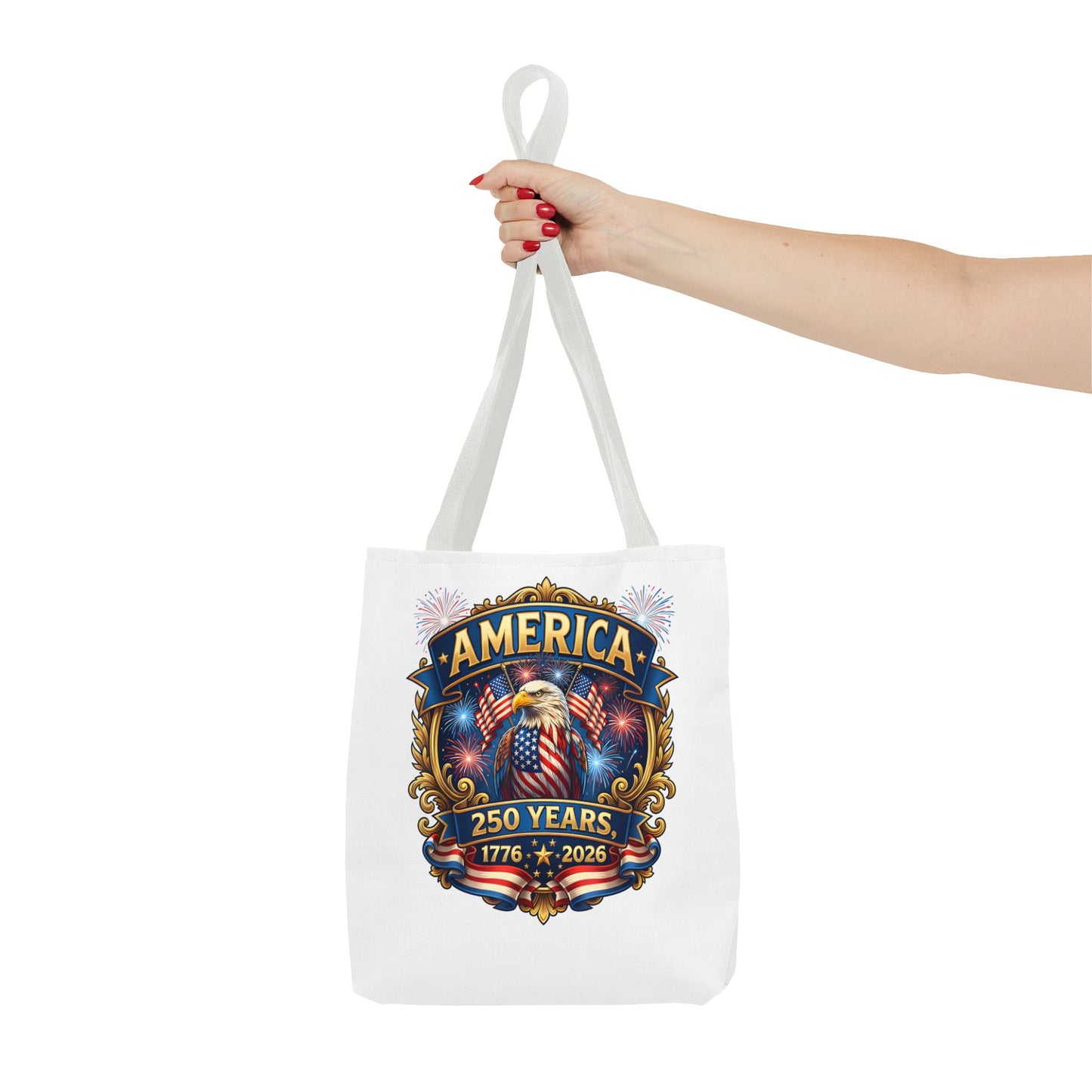 250th America Eagle Tote Bag – Patriotic 1776–2026 Celebration Tote