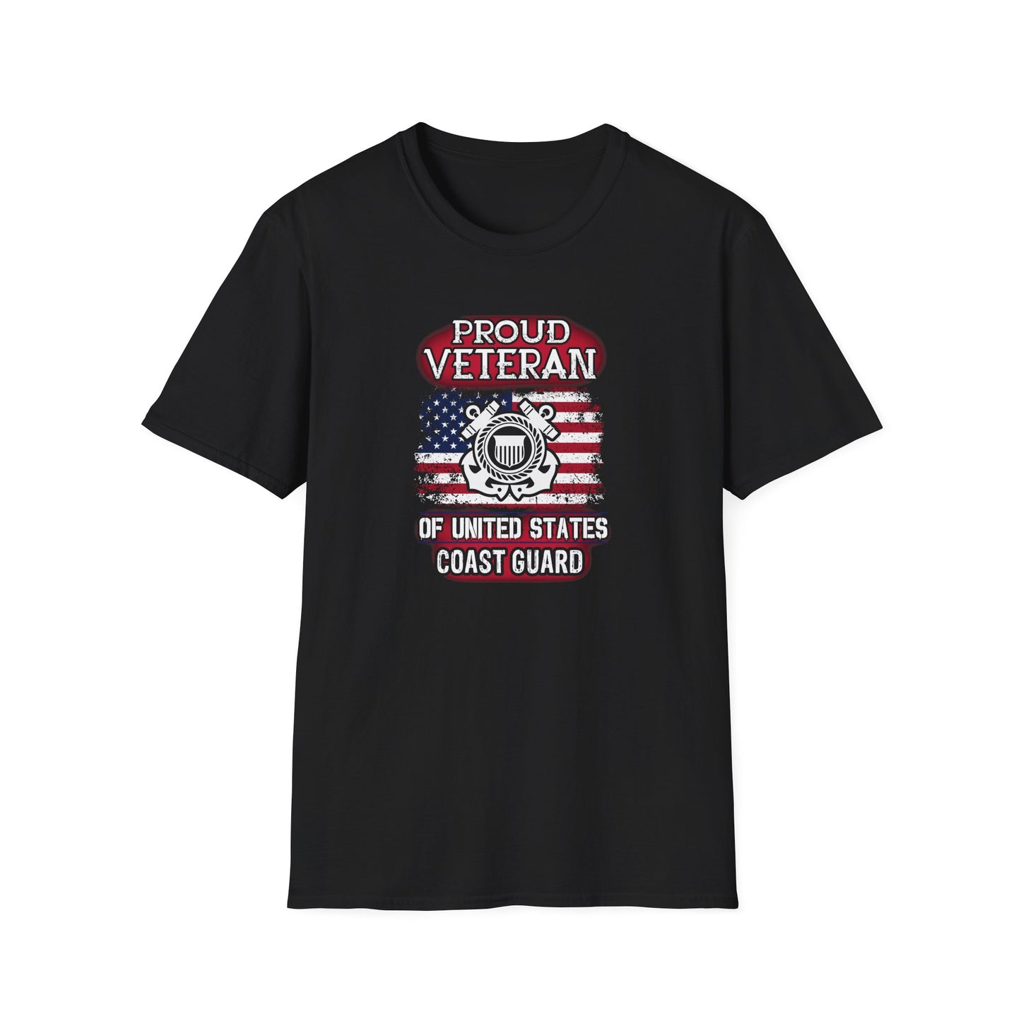 Proud Veteran of United States Coast Guard T-Shirt