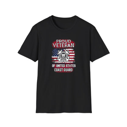 Proud Veteran of United States Coast Guard T-Shirt