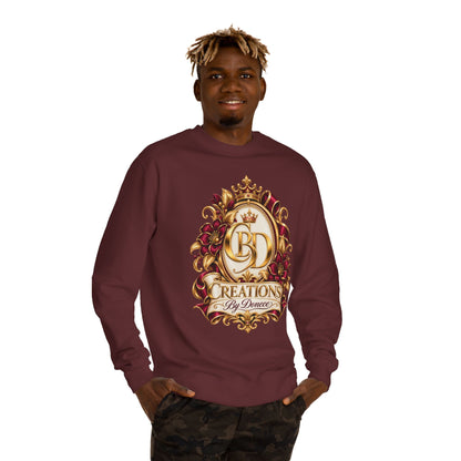 Creations By Denece Gold Emblem Sweatshirt