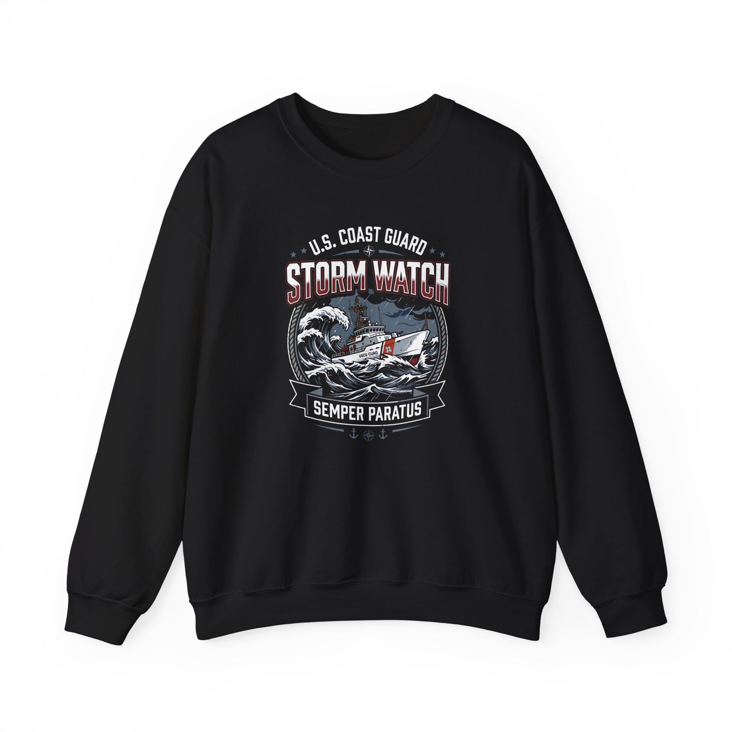 U.S Coast Guard Storm Watch Semper Paratus Sweatshirt