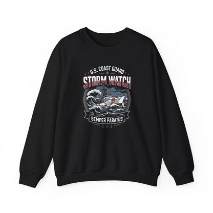 U.S Coast Guard Storm Watch Semper Paratus Sweatshirt