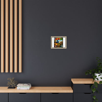 Juneteenth Comic Art Canvas - Framed Matte Wall Decor