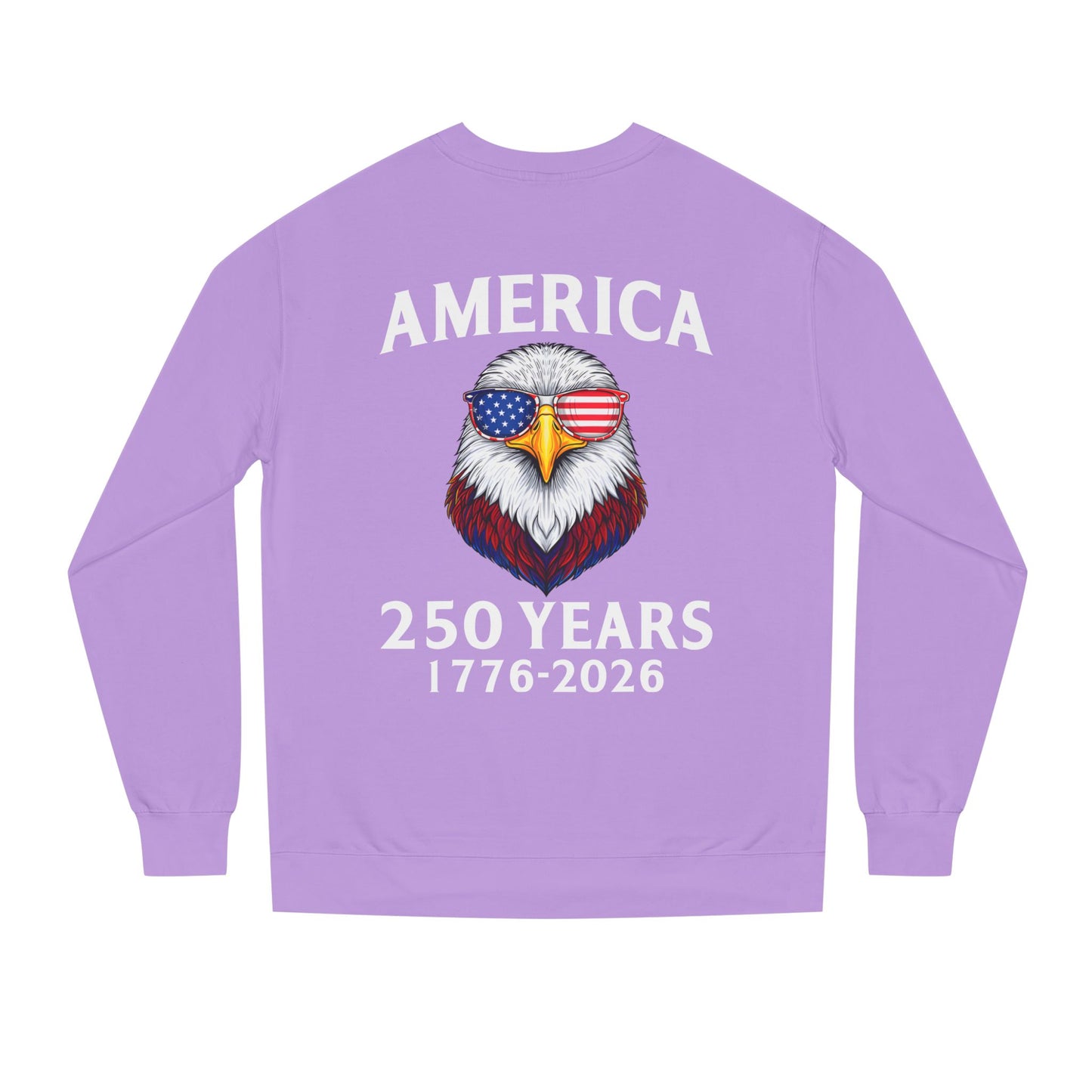 America 250 Years Sweatshirt — 1776–2026 Patriotic Eagle Crewneck