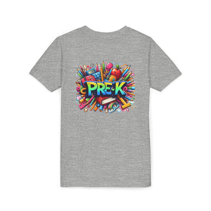 PRE-K Kids Tee — Colorful Back-to-School Pre-K Shirt for Preschoolers