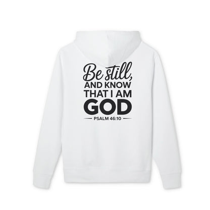 Be Still Psalm 46:10 Hoodie — Christian Faith Pullover