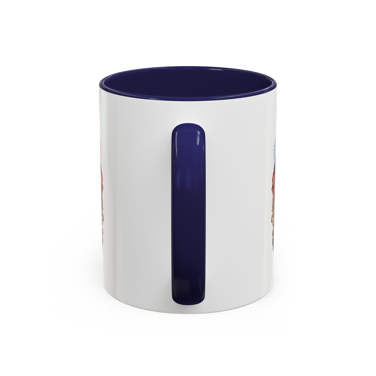 Patriotic Coffee Mug — United States 250th Anniversary Eagle & Fireworks (11/15oz)