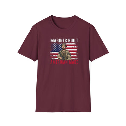 Marines Built American Made T‑Shirt