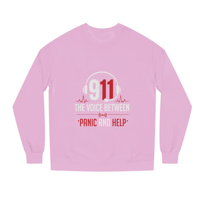 911 Dispatcher Crewneck Sweatshirt — “The Voice Between Panic and Help”