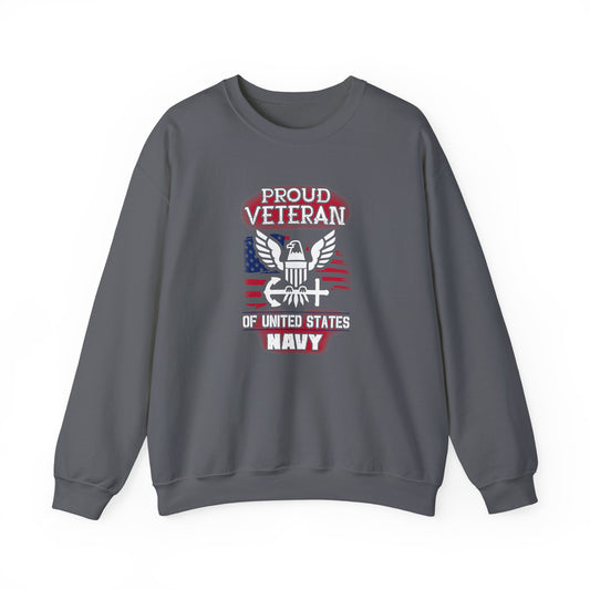 Proud Veteran of United States Navy Sweatshirt