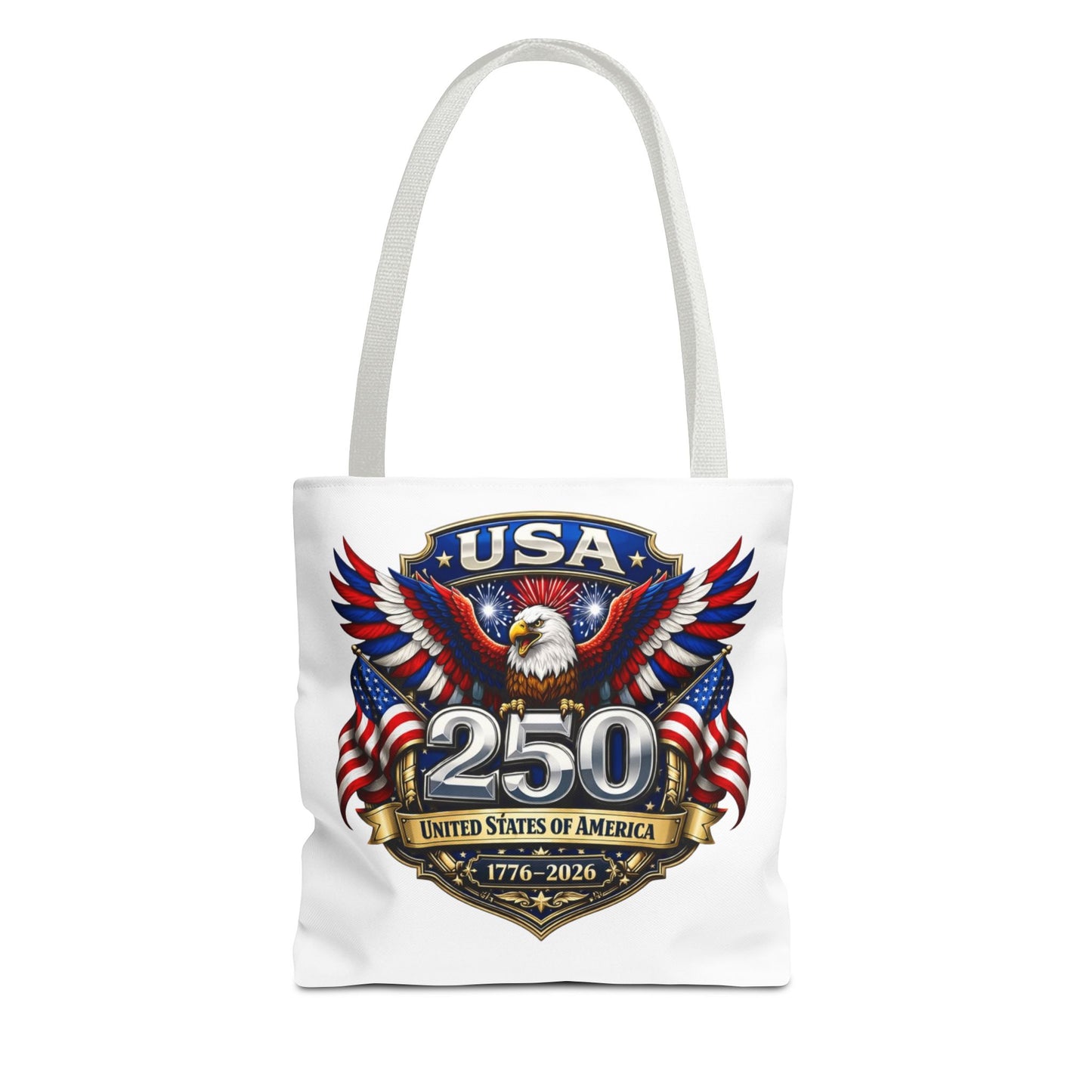 USA 250th Anniversary Eagle Tote Bag — Patriotic 1776–2026 Celebration Tote