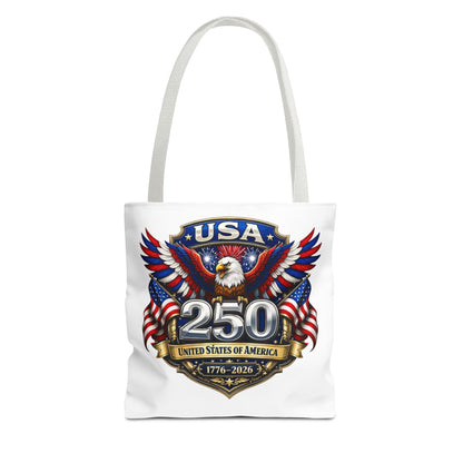 USA 250th Anniversary Eagle Tote Bag — Patriotic 1776–2026 Celebration Tote