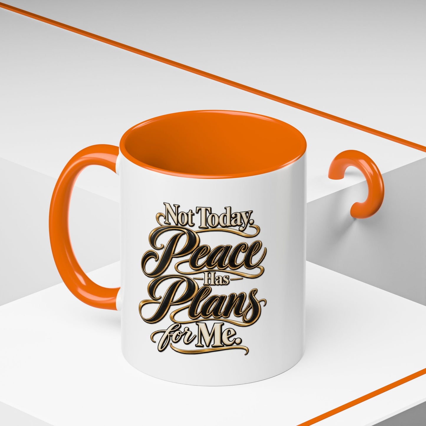 Peace Has Plans for Me Coffee Mug — Inspirational Faith Morning Mug