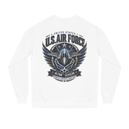 U.S. Air Force 'Aim High' Crewneck Sweatshirt — Military Aviation Graphic