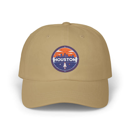Houston Retro Patch Dad Cap