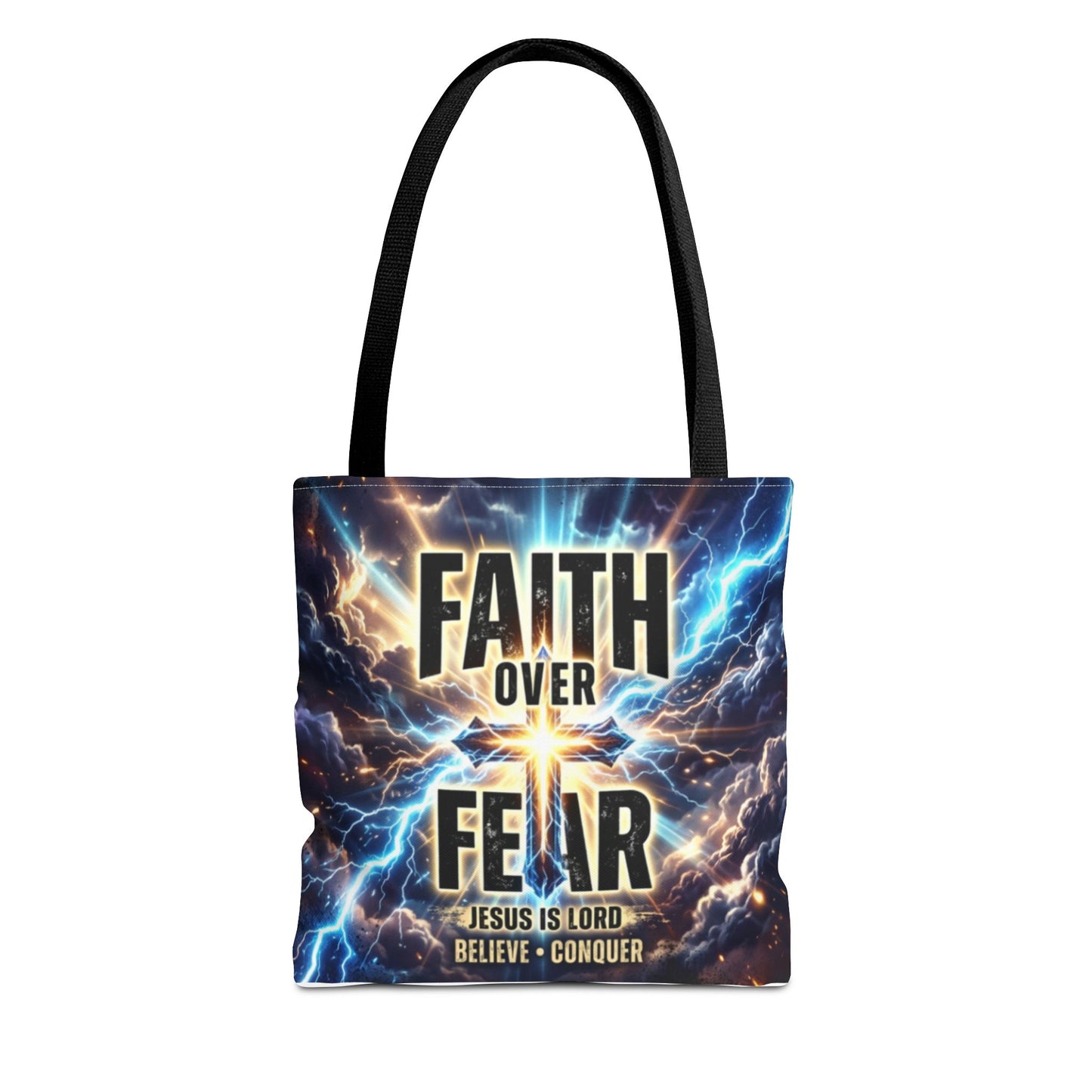 Faith Over Fear Tote Bag