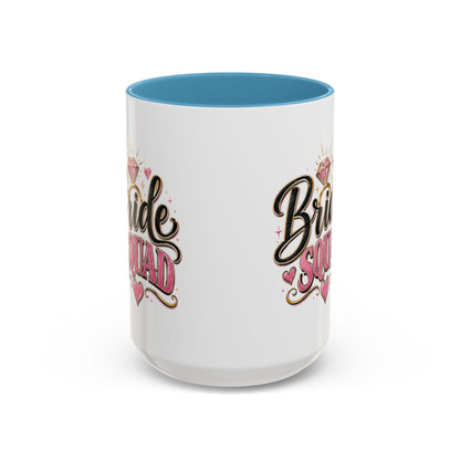 Bride Squad Coffee Mug — Bachelorette Party Gift, Bridal Shower Accent Mug