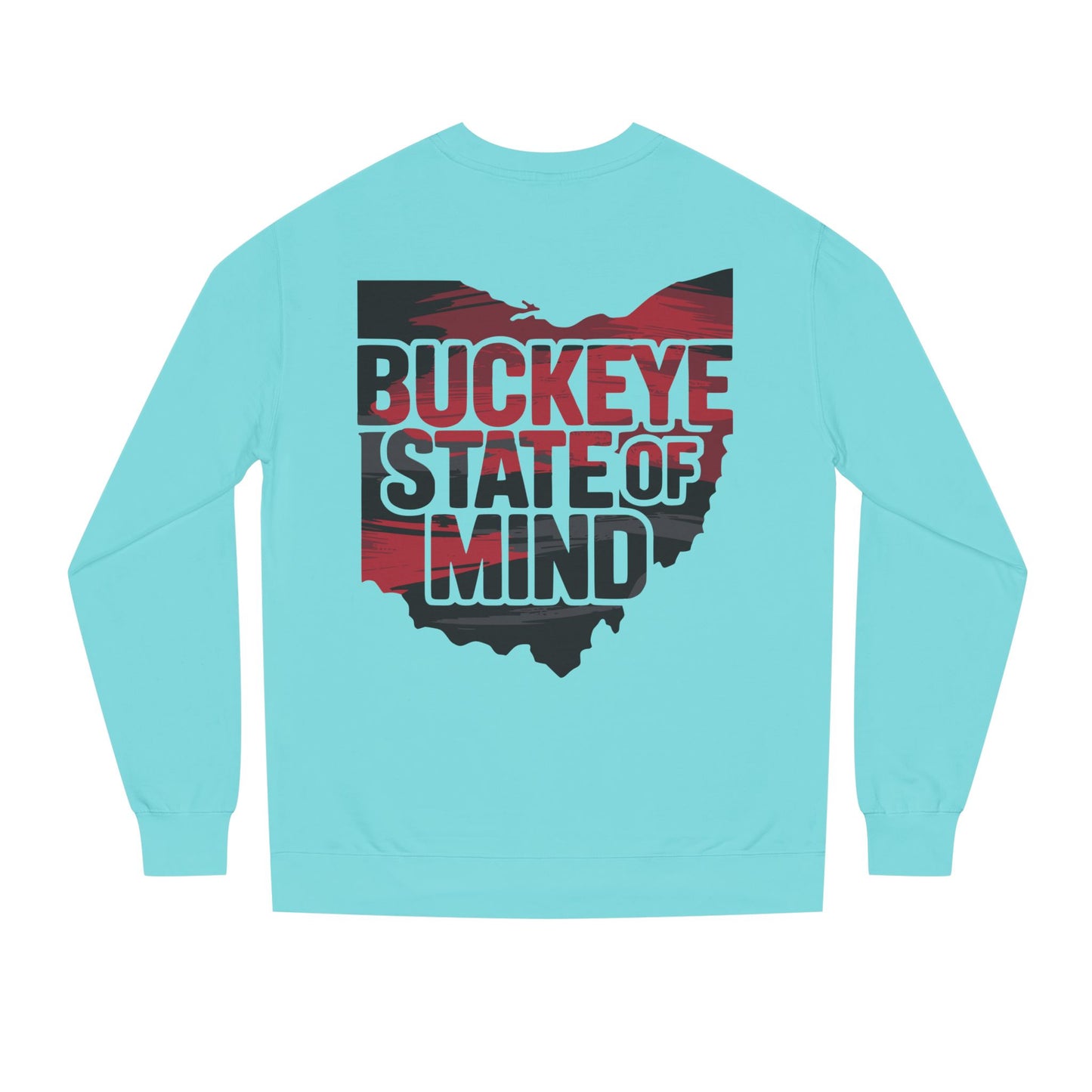 Buckeye State of Mind Sweatshirt — Ohio Vintage Crewneck for Fans
