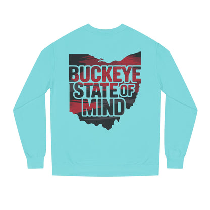 Buckeye State of Mind Sweatshirt — Ohio Vintage Crewneck for Fans